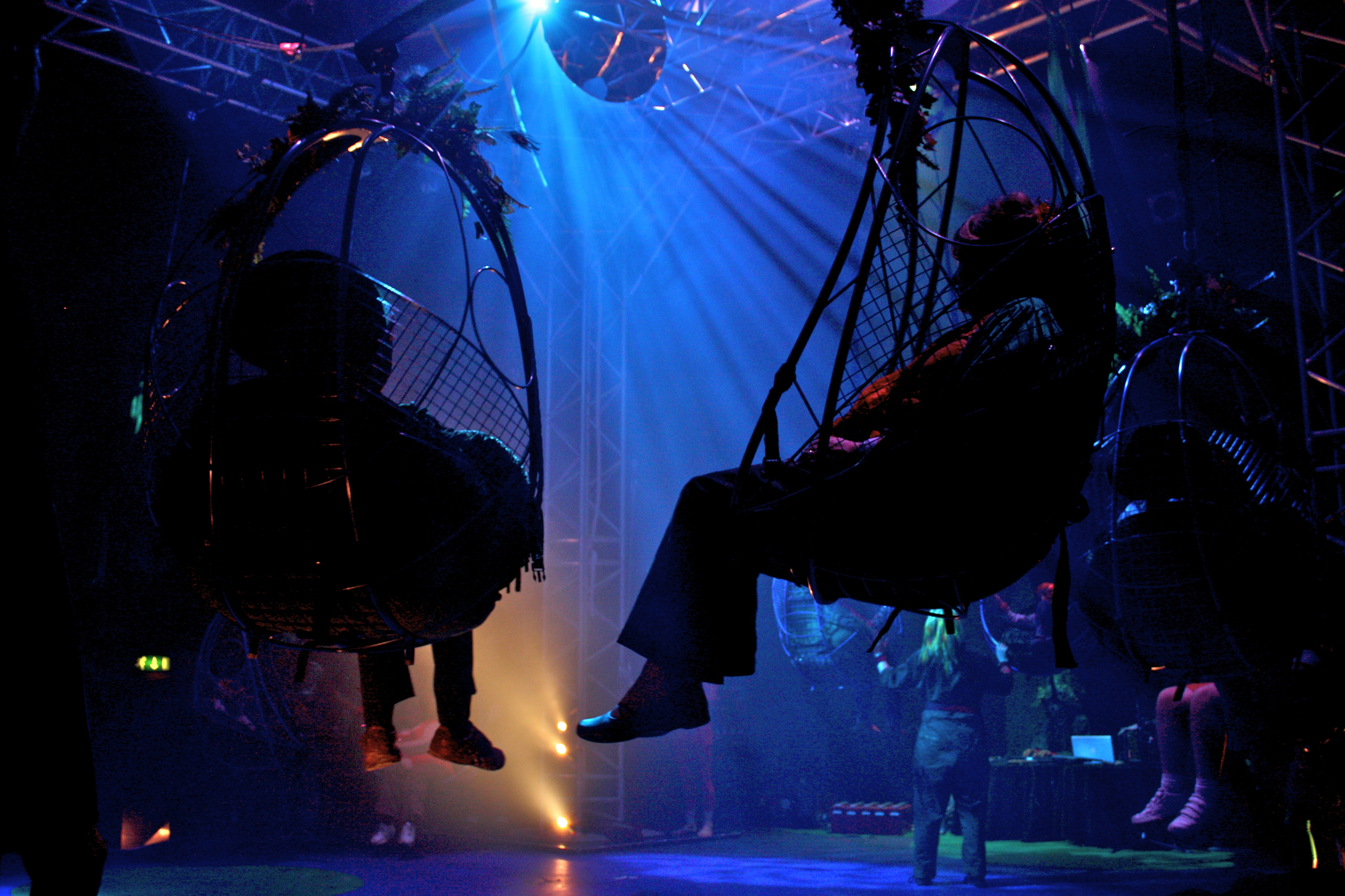 Production shot from Something in the Air