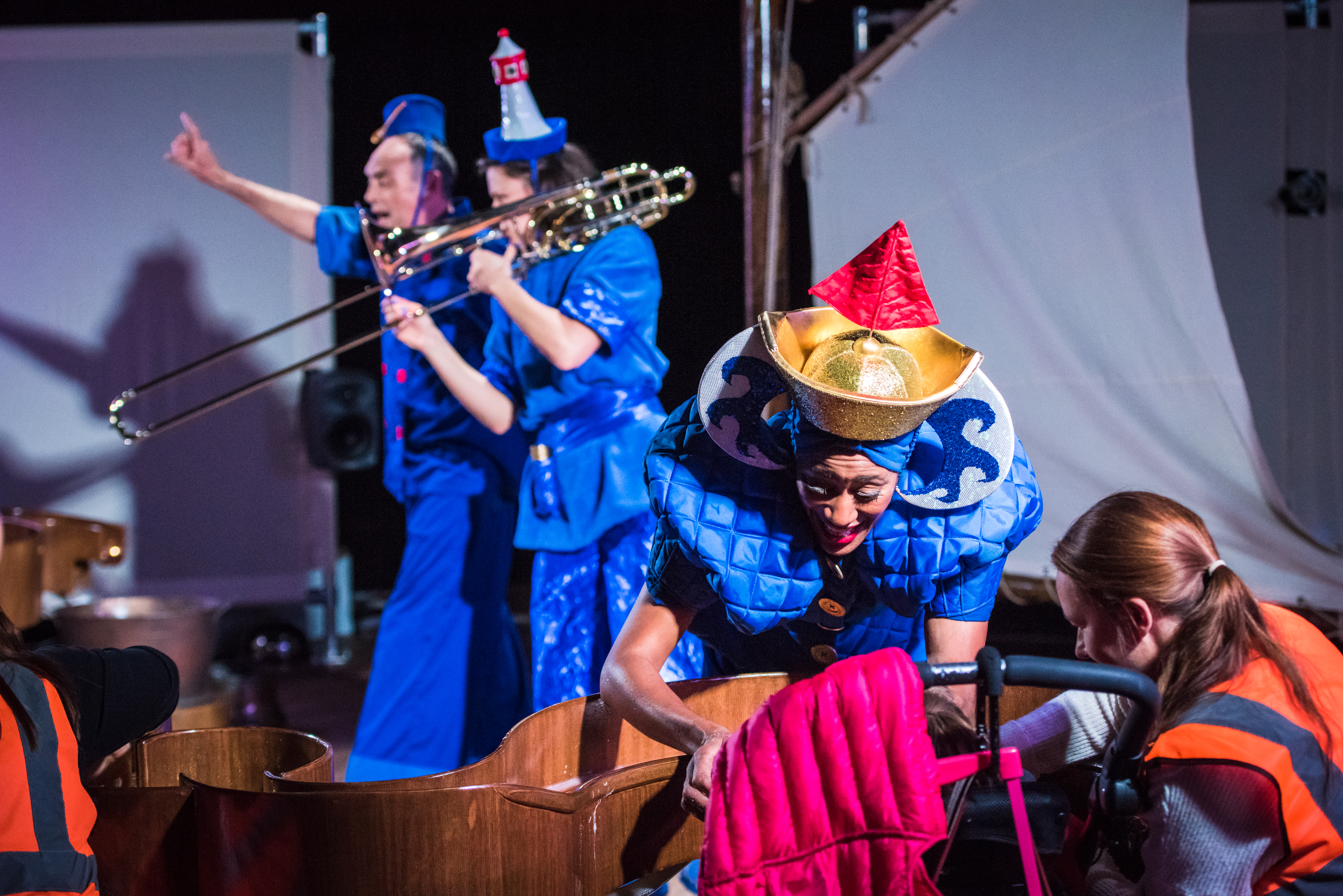 Production shot from Kubla Khan