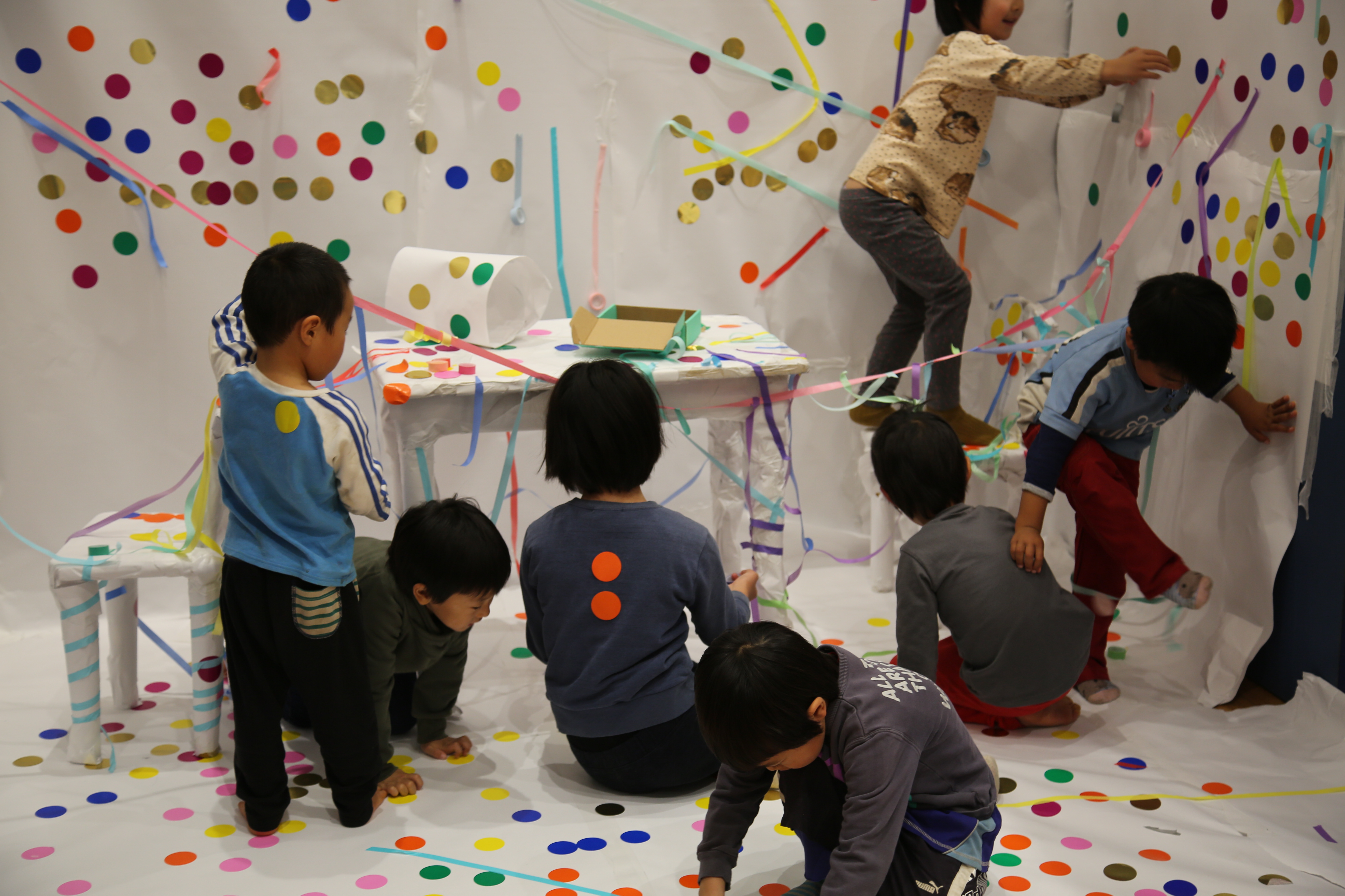 Photo from installation Image from workshop at TYA Inclusive Arts Festival in Japan.