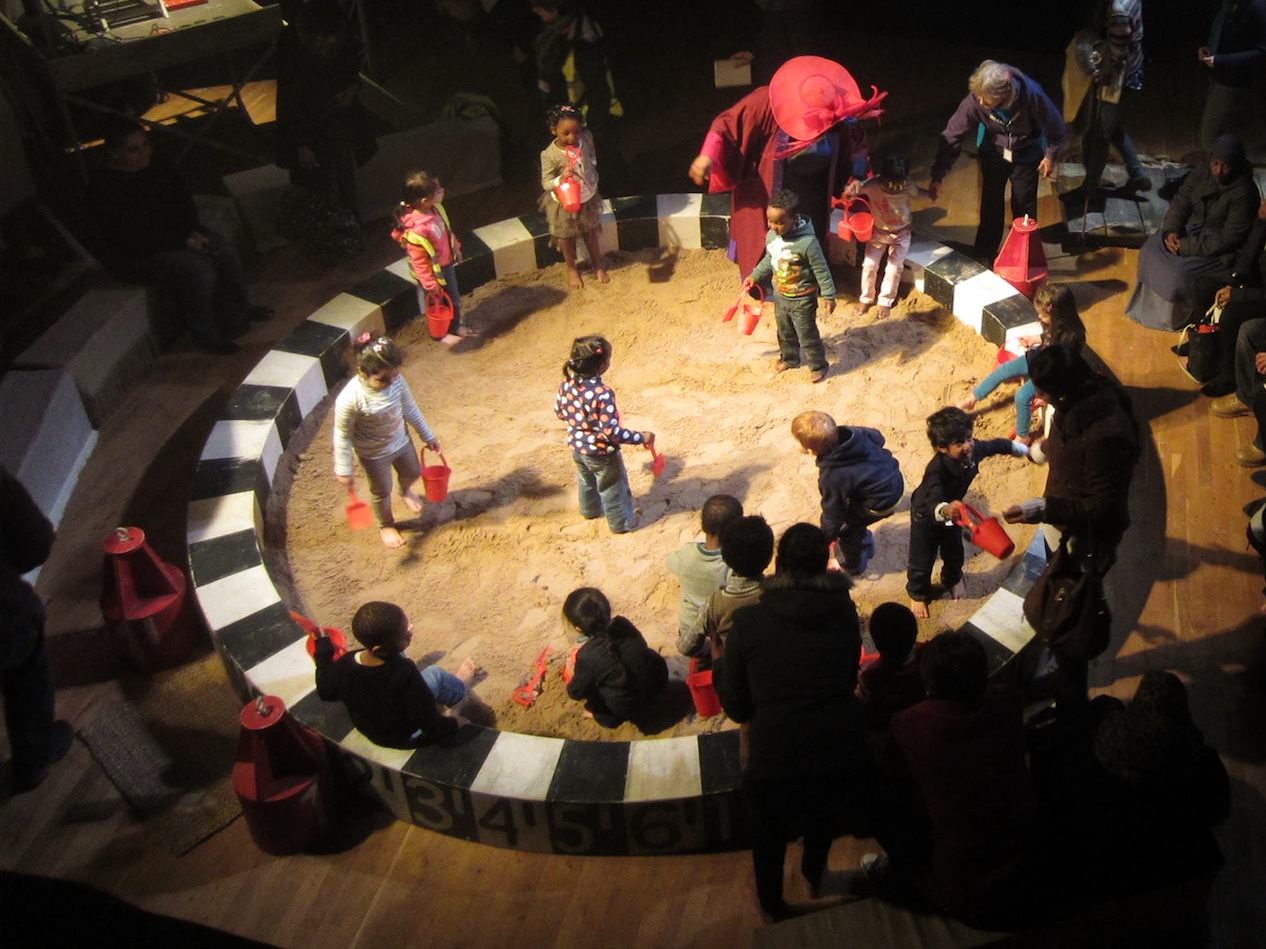 Production shot from Mr and Mrs Moon