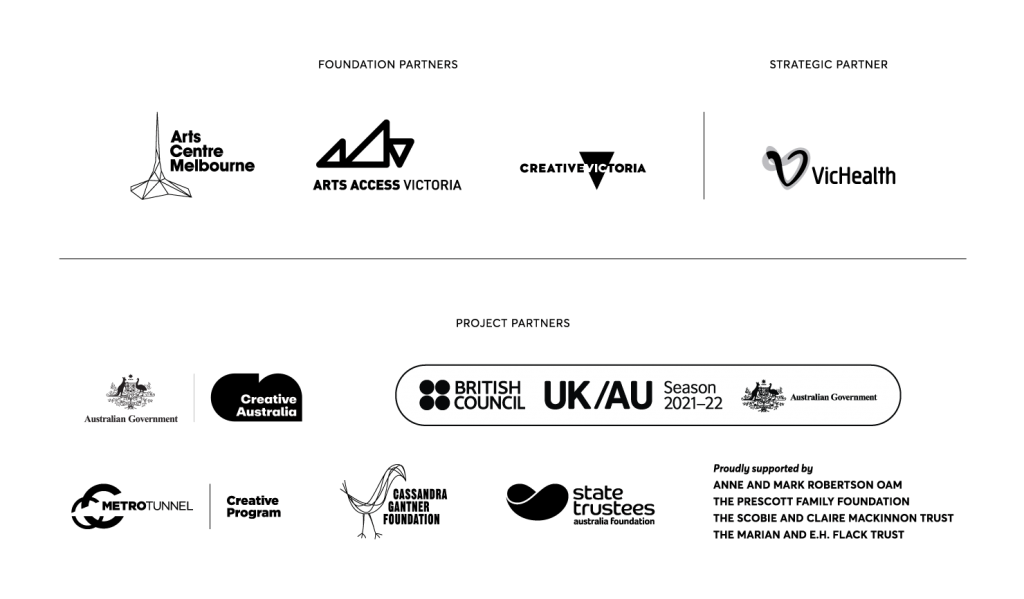 Logos for the funders and partners of the original development of When the World Turns